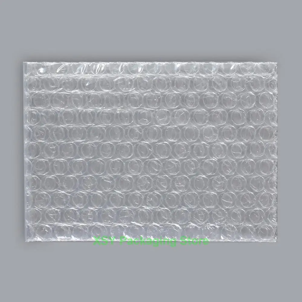 100 шт 3 "x 5,9" (80x150 мм) пузырчатые мешки гладкие с обеих сторон Прозрачные Полиэтиленовые упаковочные конверты с открытым верхом от AliExpress WW