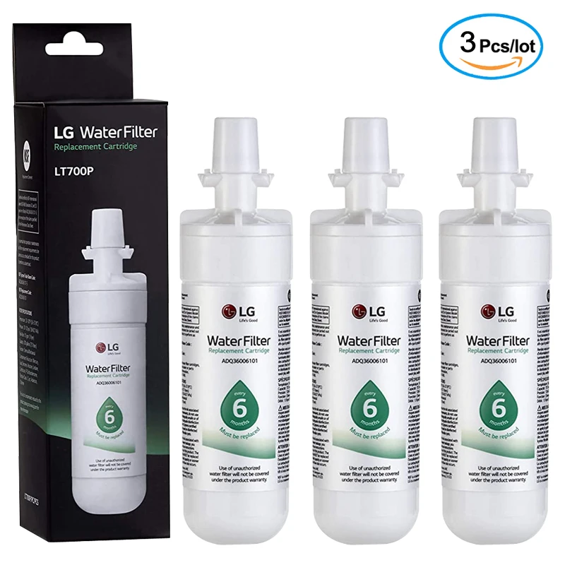Replace Lg lt700p Replace refrigerator water filter ADQ36006101-ADQ36006102 kenmore refrigerator water filter 9690 3 pcs