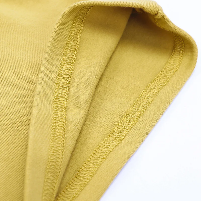 Осенняя детская приталенная пижама в рубчик для мальчиков и девочек топ брюки