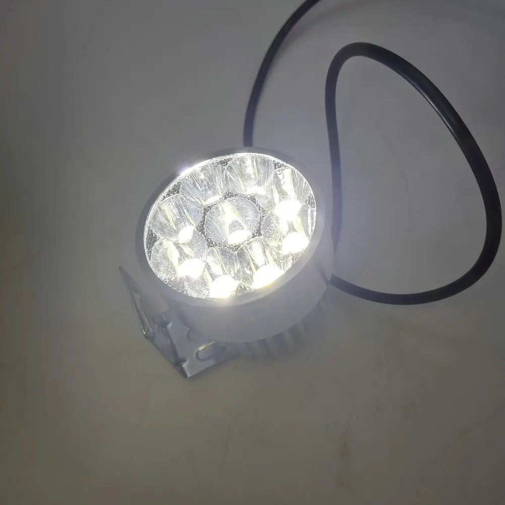 Светодиодный няя светодиодная фара 6 лампочек 12-80 в для электромотоцикла скутера