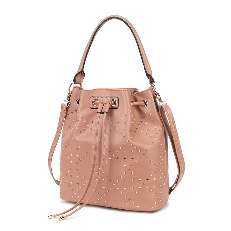 

New women's bag Korean style one-shoulder fashion bag, drawstring bag
