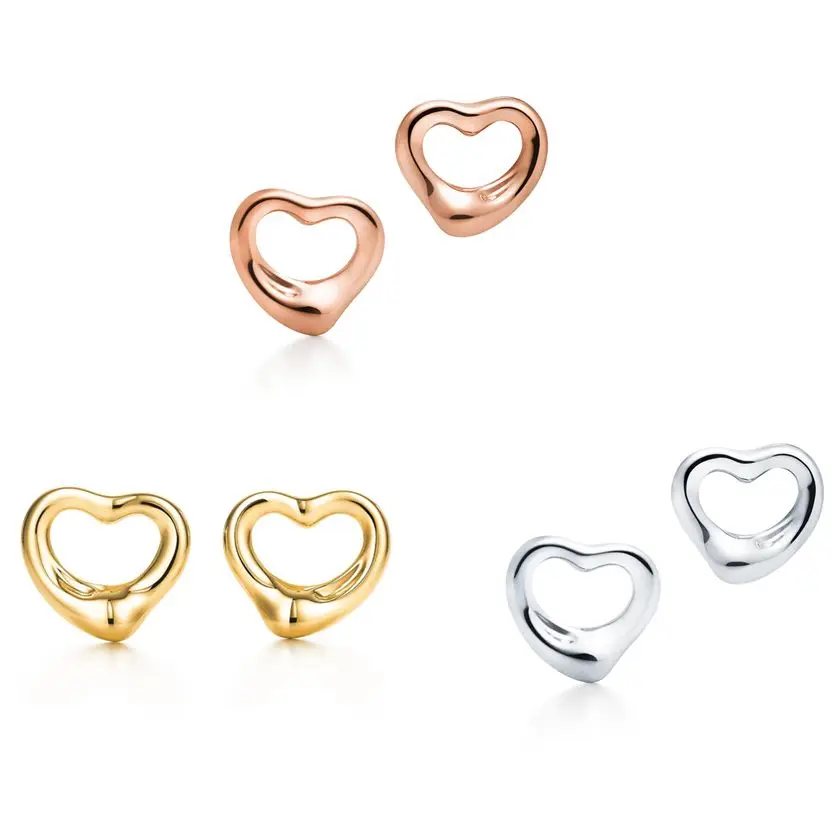 

Classic fashion boutique new products, women's hollow heart earrings, original brands, trends, lovers' gifts,