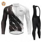 2022 трикотажная одежда с длинным рукавом, новая зимняя одежда для велоспорта Ralvpha, Мужская командная теплая куртка, одежда для горного велосипеда, Теплая Флисовая одежда для велоспорта