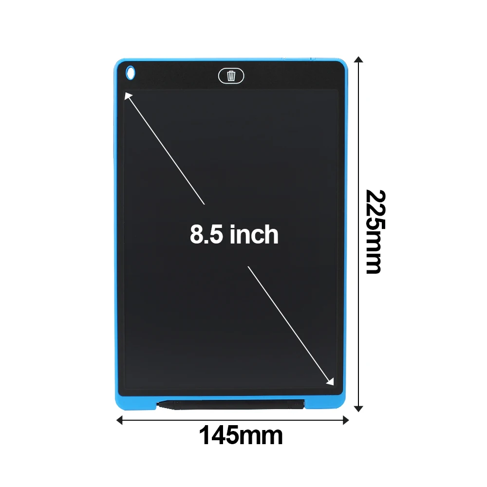 blue 8.5 inch LCD Writing Tablet Electronic Graphic Tablet For Drawing 12" 8." Art light Drawing Board Digital Tablet to Drawing Pad - Цвет: blue 8.5 inch