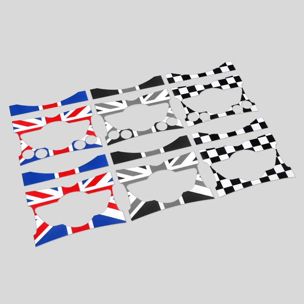 Наклейки для автомобильной внутренней панели управления из ПВХ декора MINI COOPER JCW