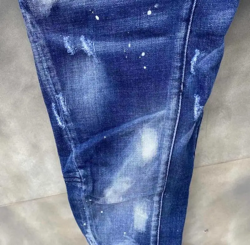 2021 New classic,Authentic DSQUARED2,Retro,Italian brand ,Women/Men Jeans,locomotive,Jogging jeans T132