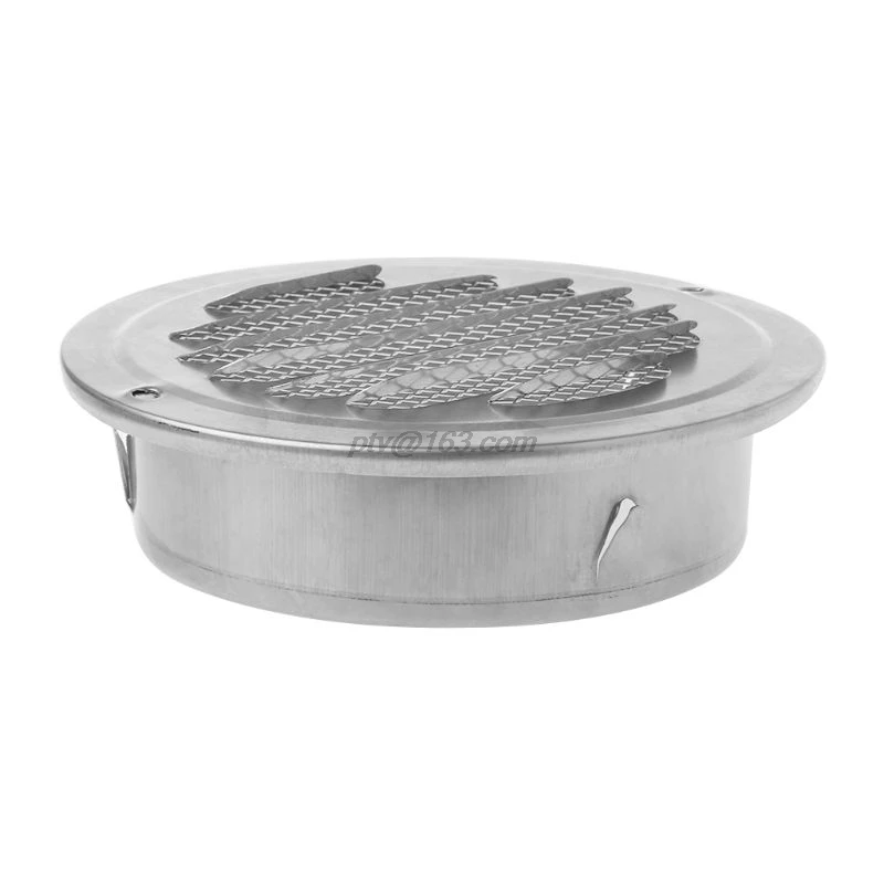 Решетка Вентиляционная круглая из нержавеющей стали 70/80/100/120/150/160/180/200 мм |