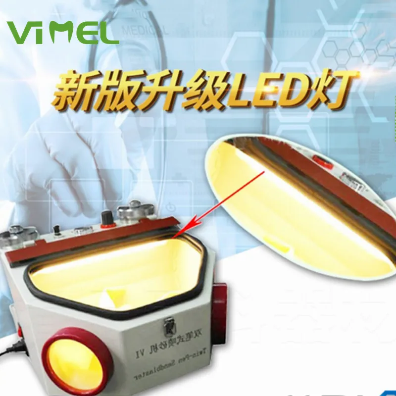 Светодиодный ная Стоматологическая пескоструйная машина двухручная