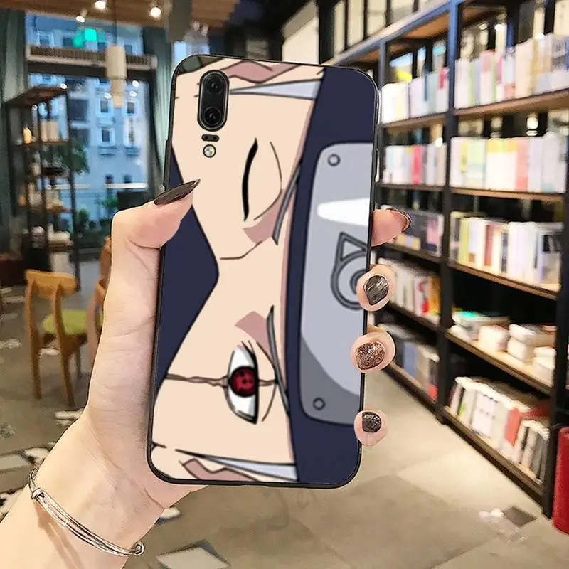 

Anime Naruto Sharingan Itachi eyes Phone Case For Huawei honor Mate P 10 20 30 40 Pro 10i 9 10 20 8 x Lite