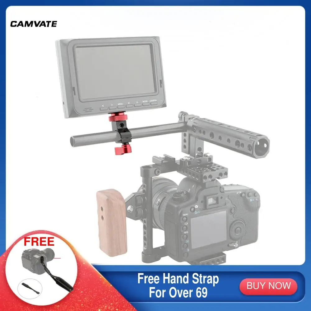 CAMVATE Универсальный Стандартный 15 мм одиночный штанговый зажим с 1/4 &quot 20