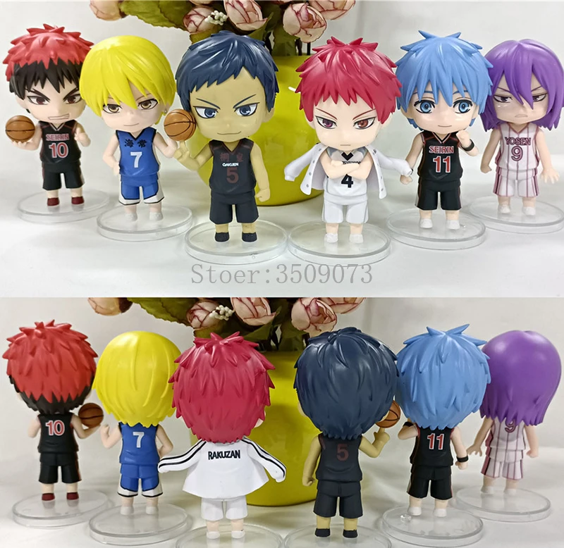 10 см баскетбольная Аниме Фигурка Kuroko Tetsuya экшн-фигурка мурасакибара атсуши