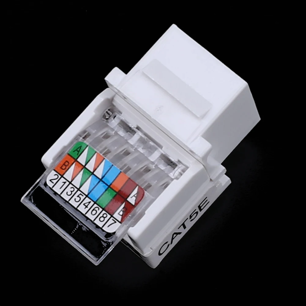 Сетевой модуль UTP CAT5E без инструментов информационный разъем RJ45 компьютерный