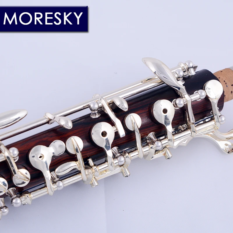 MORESKY Professional C ключевой гобой of Redwood Semi/полностью автоматический Cocobolo Wood Style Cupronickel -
