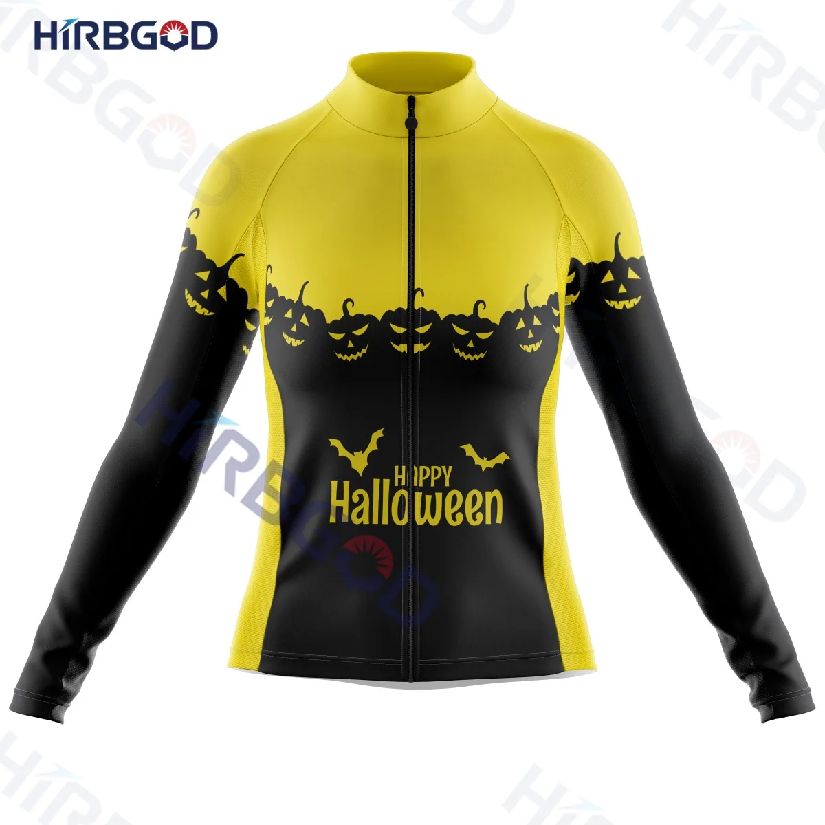 

Новая велосипедная Джерси HIRBGOD для Хэллоуина, индивидуальная одежда для велоспорта на осень и весну 2022, женская одежда для велоспорта
