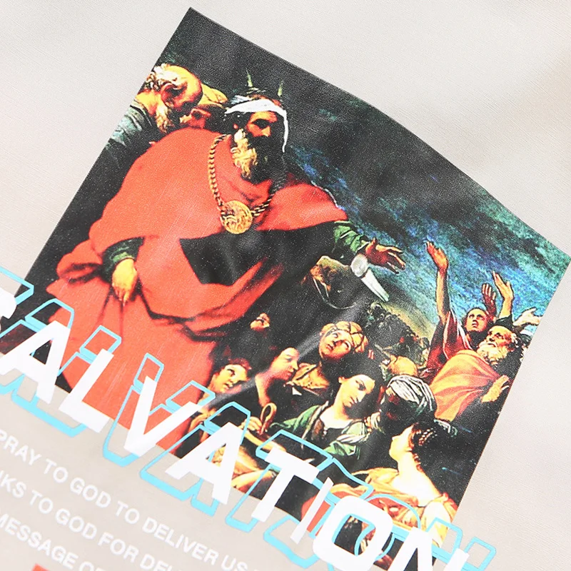 Мужская куртка в стиле хип-хоп Уличная Ретро винтажная Куртка Harajuku с принтом