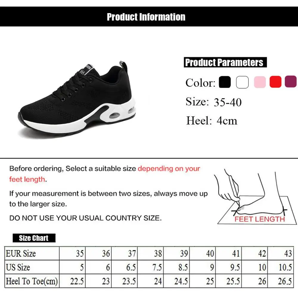 

Women Hollow Shoes Fashion Breathable Mesh Female Sneakers Spring Autumn Girls Cushioning Shoes WJ027
