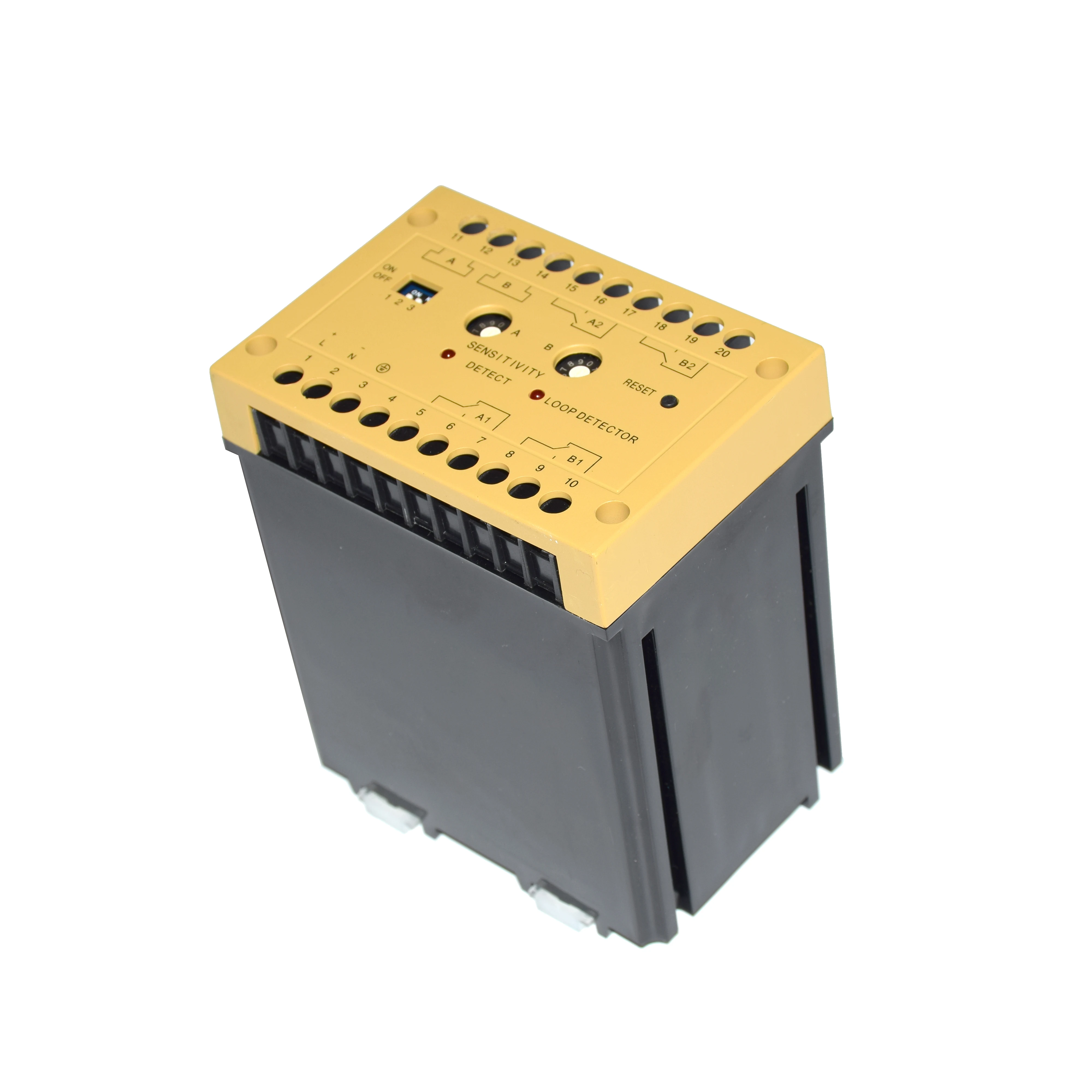 Транспортный Индуктивный 2 канала детектор петли автомобиля DLD-600 AC220V 110V для