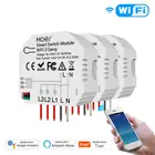 Умный модуль выключателя света с поддержкой Wi-Fi, 3 клавиши, 12 каналов