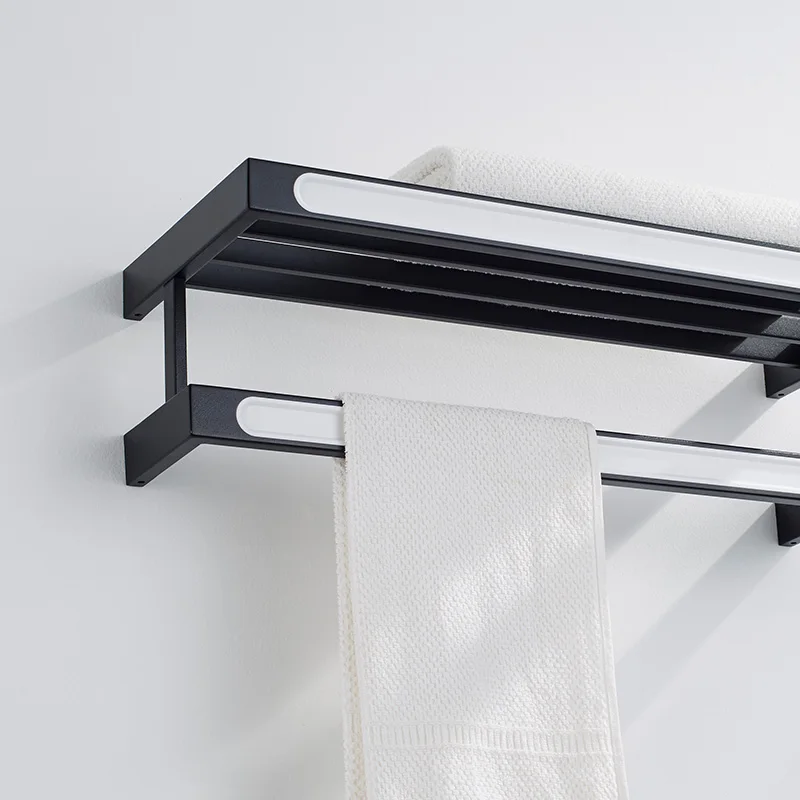 

304 Stainless Steel Towel Rack Bathroom Towel Rack Bathroom Hanger Toilet Rack Wall-Mounted