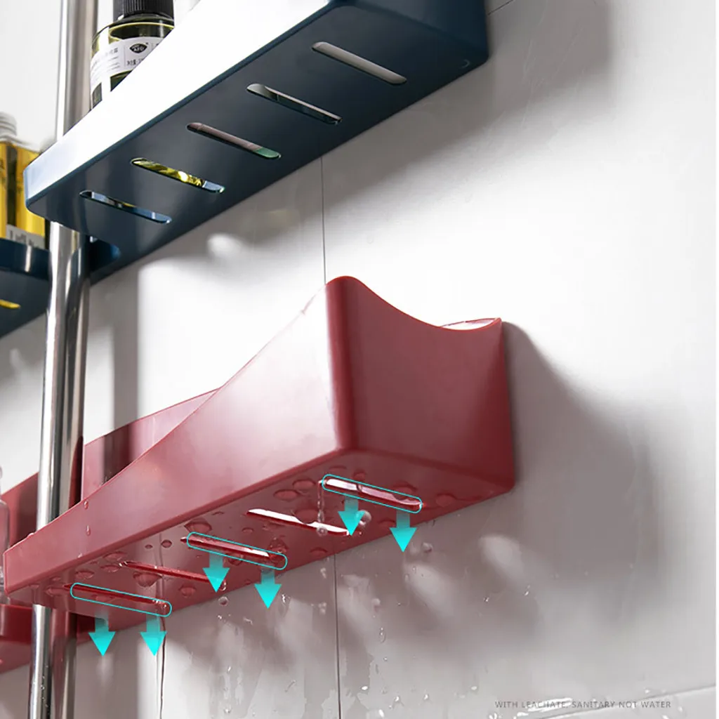 Настенная вешалка для ванной комнаты без перфорации настенная домашняя