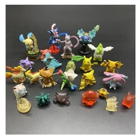 tomy pokemon genuine action figure mini mc greninja mewtwo decoration static model doll interactive toy gift