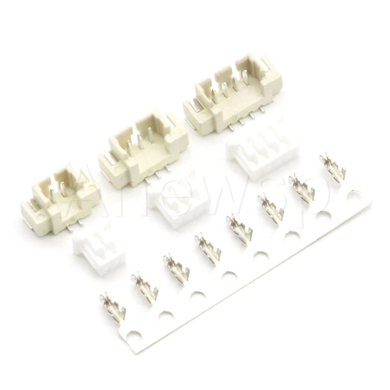 

10 Set JST 1.25mm pitch SMD Vertical Right Angle Type Male Socket+Housing+Terminals Connector 2P 3P 4P 5P 6P 7P 8P-12Pin