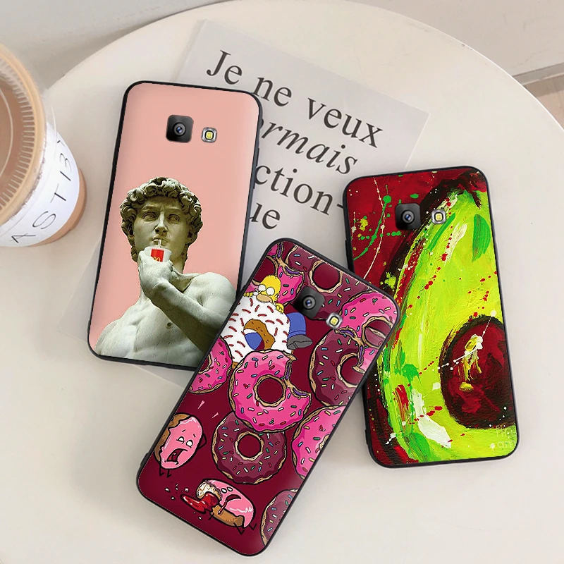 For SamsungA5 2017 Cases Soft Silicone Phone Case for Samsung A 5 Galaxy A5 SM-A520F Cover Fundas A52017 | Мобильные телефоны и