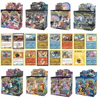 324pcs pokemon cards gxex english collectible game feyenoord hidden fates sword shield trading shining game cards child gift