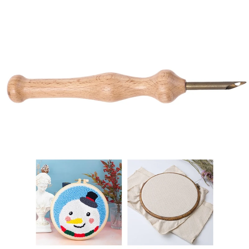 Ручка для вязания и вышивки ручка рукоделия перфоратор набор инструментов