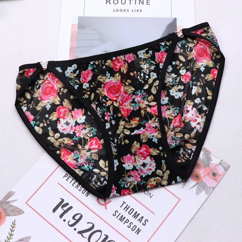 Сексуальное тонкое мягкое дышащее ледяное шелковое леопардовое нижнее белье