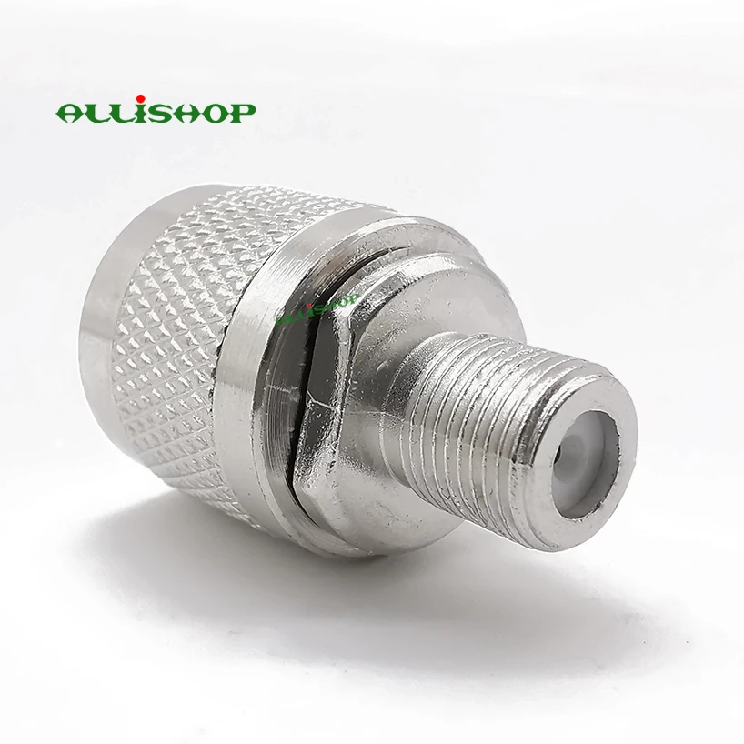 

1Pcs N Male to F Type Female Antenna RF Coaxial Adapter F Jack to N Type Plug Converter Connector