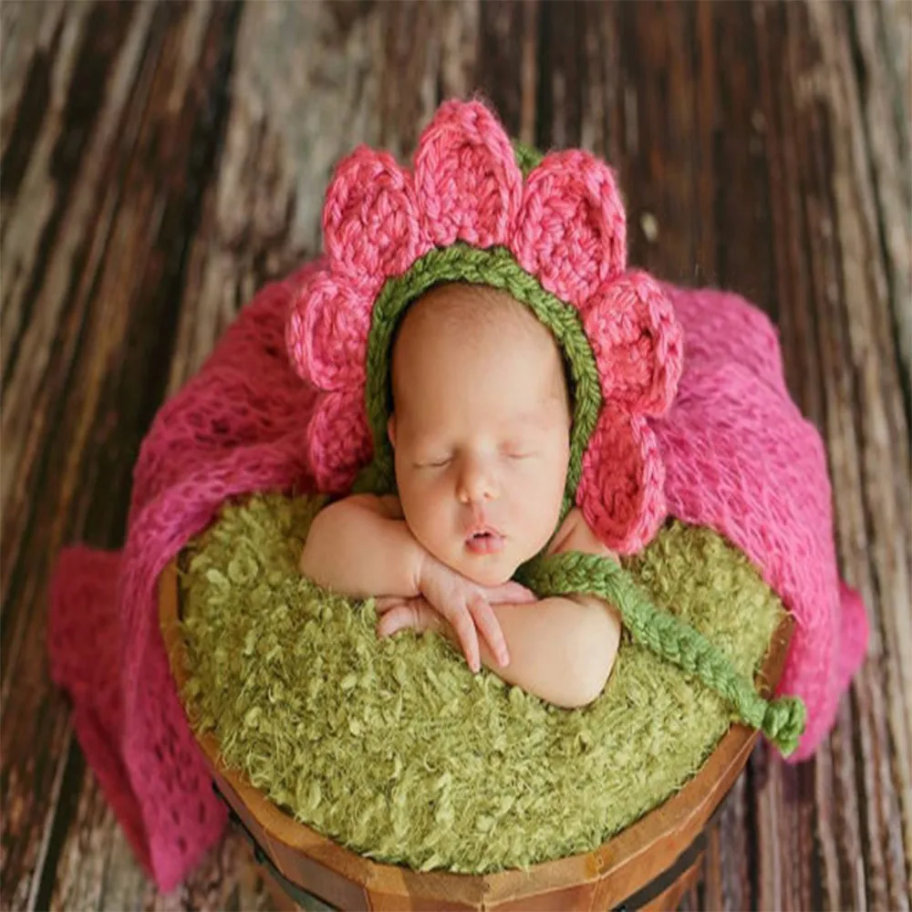 Реквизит для фотосъемки новорожденных детские шапки головные уборы аксессуары