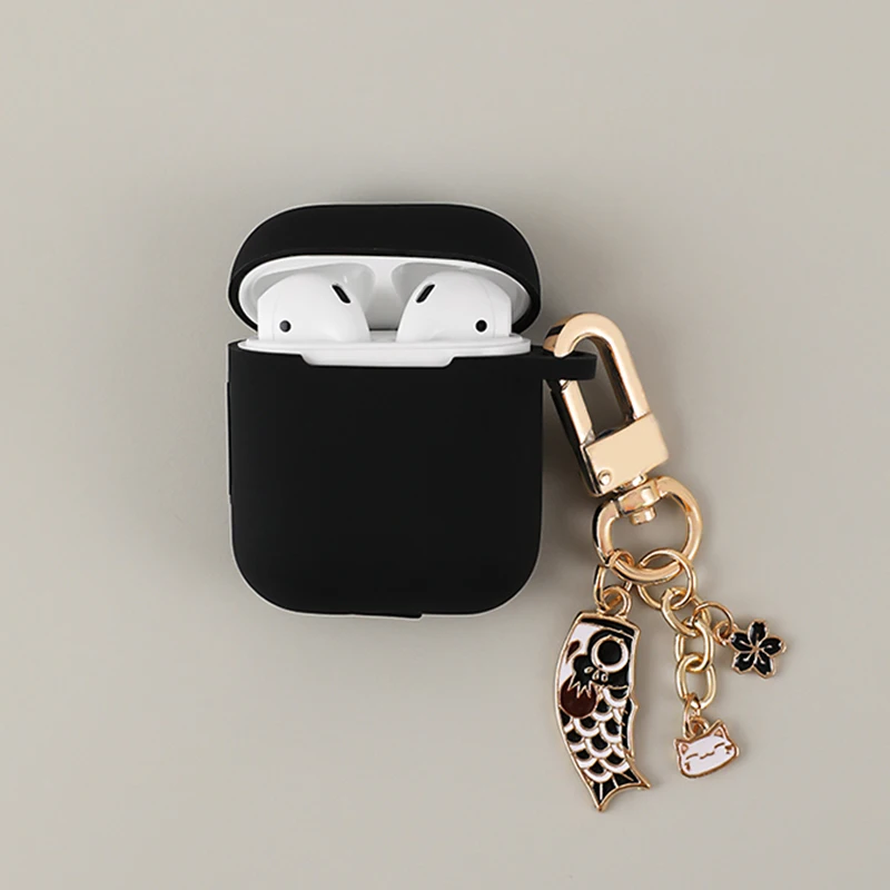 Для Apple Airpods чехол милая маленькая рыбка беспроводной Bluetooth защитный для