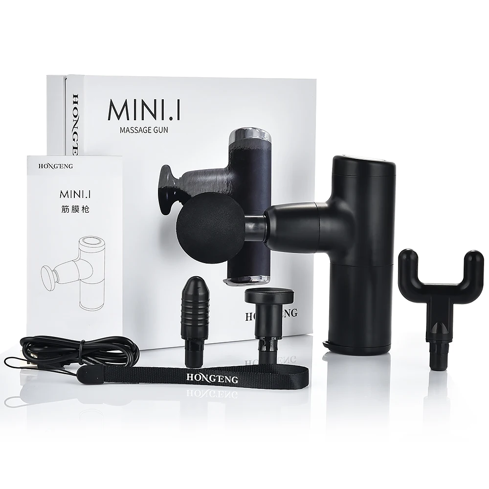 

Mini Massage Gun Rechargeable Deep Muscle Body Massager Muscle Stimulation Smart Fitness Relax Relief Pain