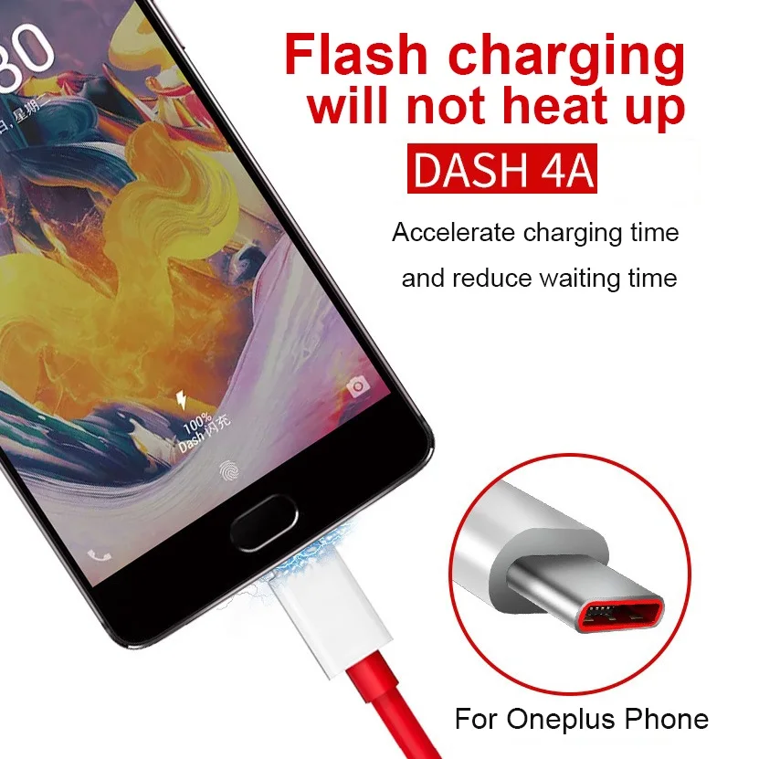 Кабель для телефона Oneplus 7 Pro, кабель USB 3,1 type-C для телефона Oneplus 6T 6 5T 5 3t 3, кабель для зарядки и передачи данных