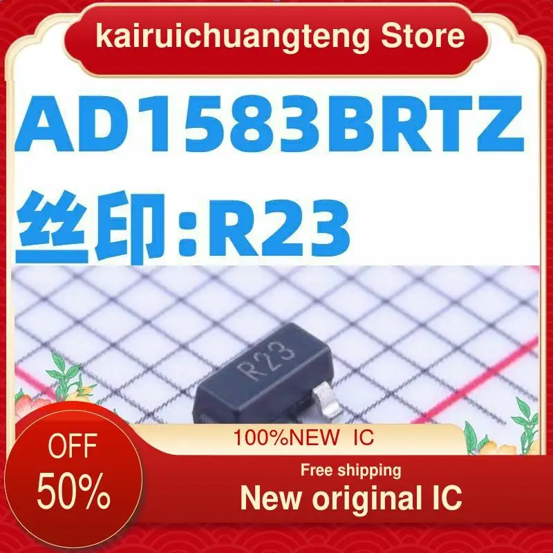 

(1 шт.) AD1583BRTZ SOT-23-3 R23 3V новый оригинальный IC