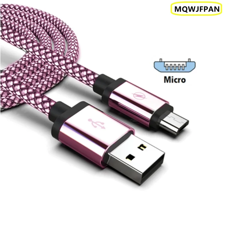 

Tough USB Fast Charger 3A Micro USB Data Sync Cable Cord For Xiaomi Redmi Note 5 Pro Samsung Huawei Sony Android Mobile Phone