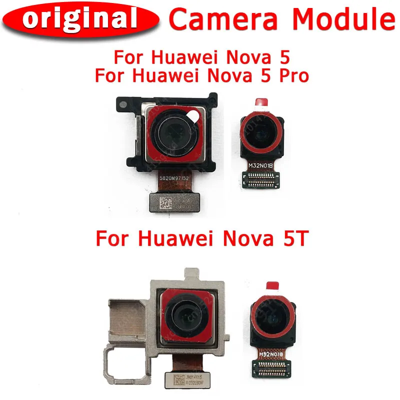 Оригинальная фронтальная задняя камера для Huawei Nova 5 Pro 5T Nova5 5Pro Nova5T основная Модуль