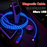 2 4a micro usb magnetic cable usb magnetic charger micro cable android phones bylon usb cable for samsung huawei meizu htc zte