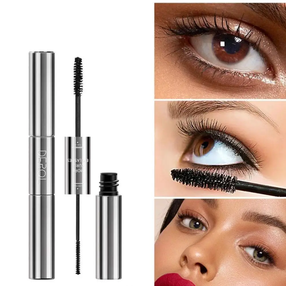 

Not Easy to Smudge Double-headed Mascara Waterproof Mascara Thin-headed Lashes Are Long and Thick Curling and Quick-drying
