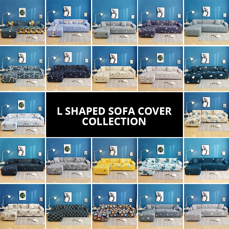 Новый угловой Диванный Чехол Эластичный чехол для дивана секционный L форма d