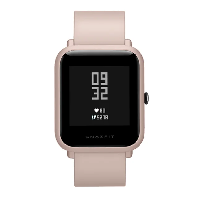 Presale pink Смарт-часы Huami Amazfit Bip Lite 2 с глобальной версией,, Xiaomi, gps, 45 дней, батарея, глонесс, Смарт-часы с частотой сердечных сокращений - Цвет: Presale pink