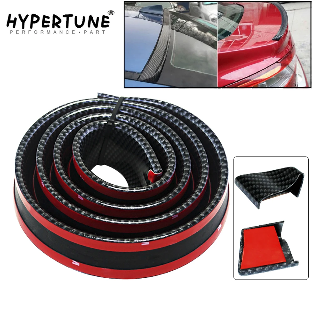 Карбоновый спойлер Hypertune универсальный карбоновый длина 1 5 м для Honda BMW Audi Nissan HT