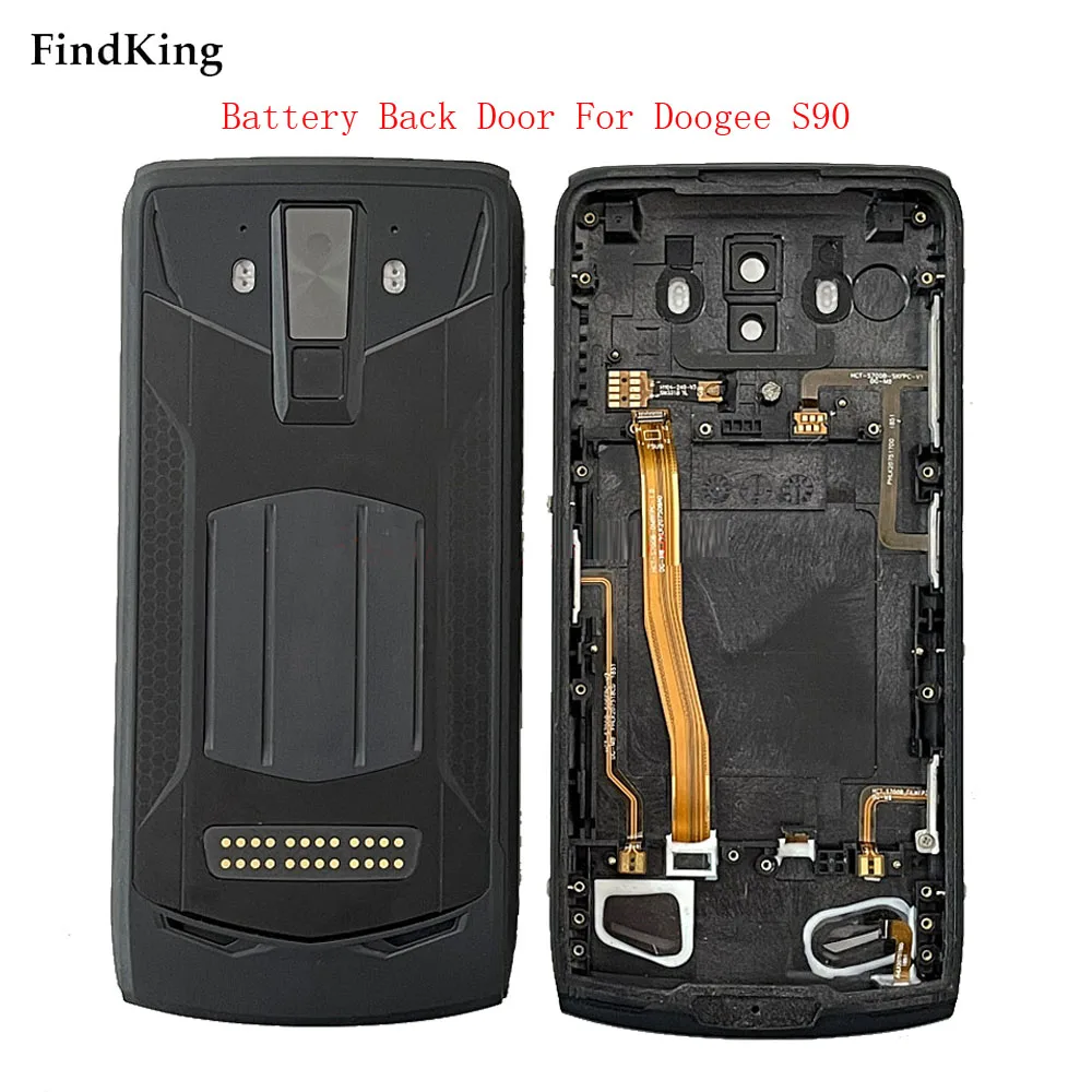Чехол для аккумулятора Doogee S90 цветной чехол задней панели телефона замена