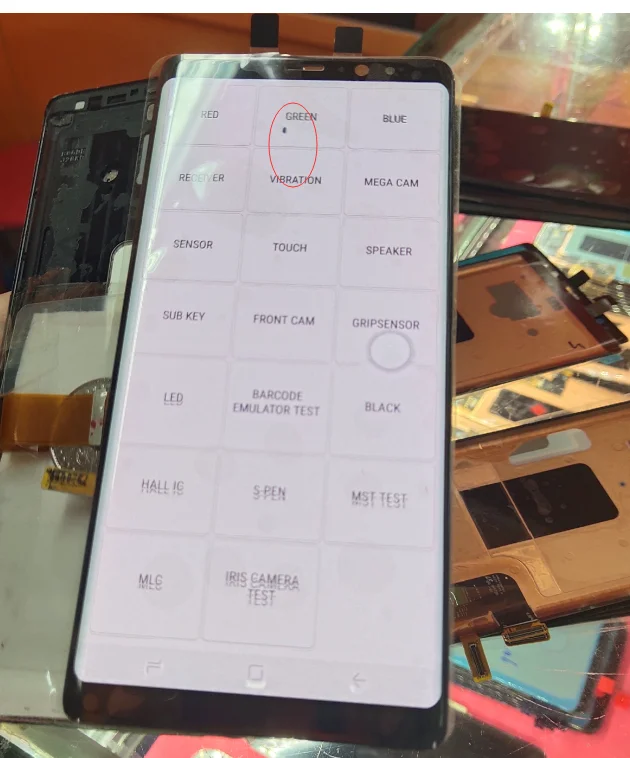note8 no Frame Dead point для samsung Note 8 ЖК-дисплей сенсорный экран дигитайзер для samsung Galaxy Note 8 N9500 N9500F N900D N900U AMOLED - Цвет: note8 no Frame