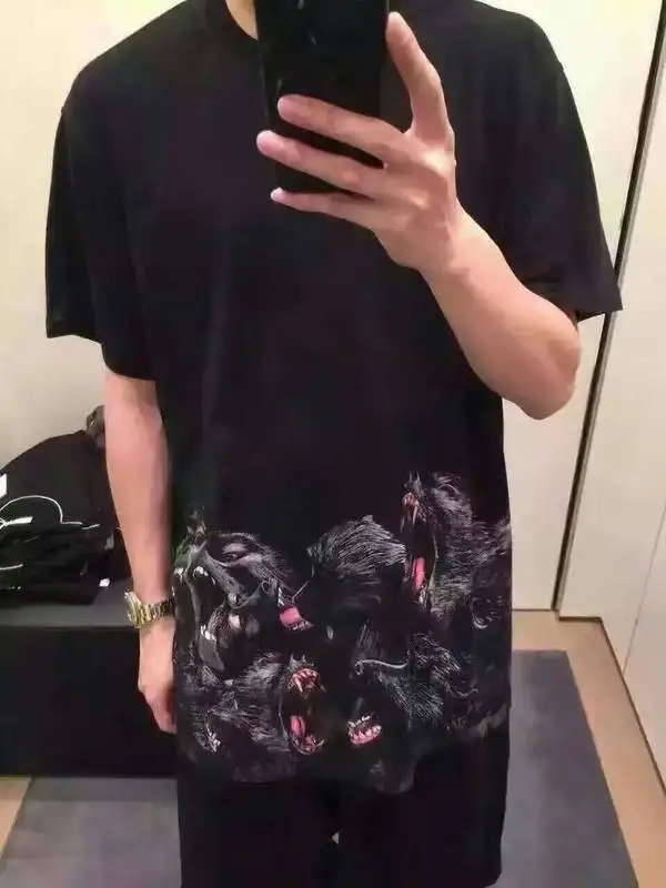 

Punk New High 2020 Men Fashion T Shirts dog Being normal boring T-Shirt Hip Hop Skateboard Street Cotton T-Shirts Tee Top #J27