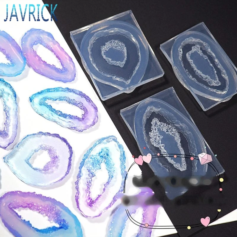 Кристаллическая кварцевая рок кластерная Geode Druzy Gem формочка для силиконовой