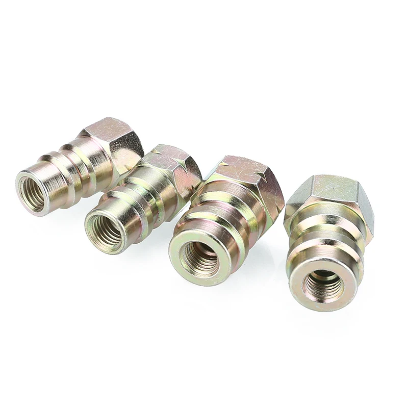 Mayitr 4 шт. A/C R12 в R134a Lo/Hi боковой адаптер для модернизации фитинг крышка комплект