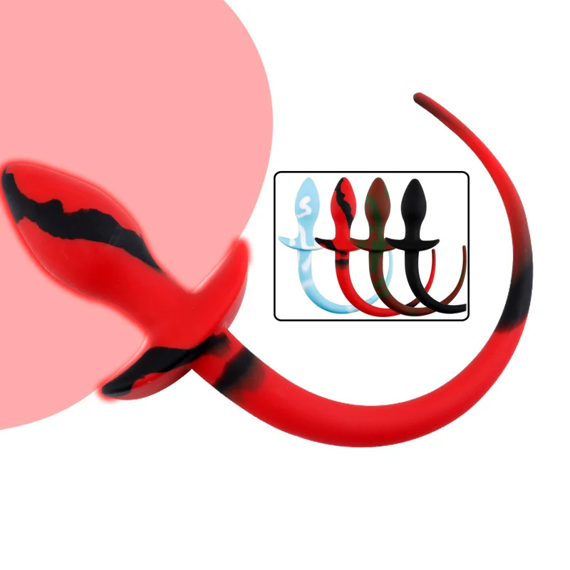 Анальные игрушки Анальная пробка массажер простаты силиконовая расширитель