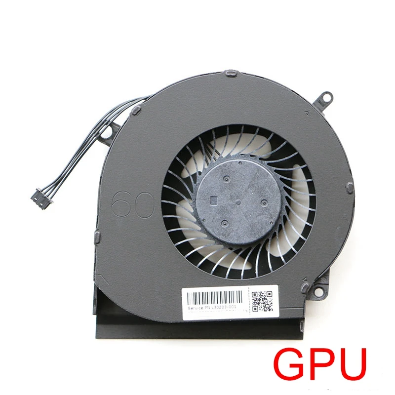 Новый оригинальный процессор GPU вентилятор охлаждения для HP Gaming NB WASD 4 5 pro IV Omen 15-DC